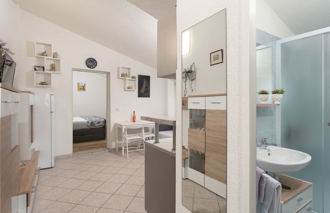 Apartamento de 2 quartos em Obrovac com terraço - Foto 8