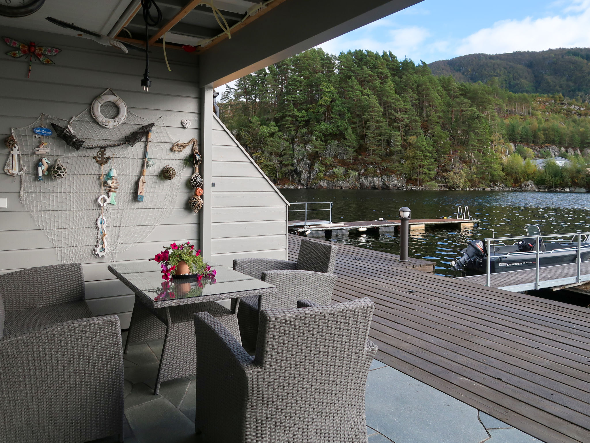 Photo 2 - 2 bedroom Apartment in Tysnes with garden and terrace