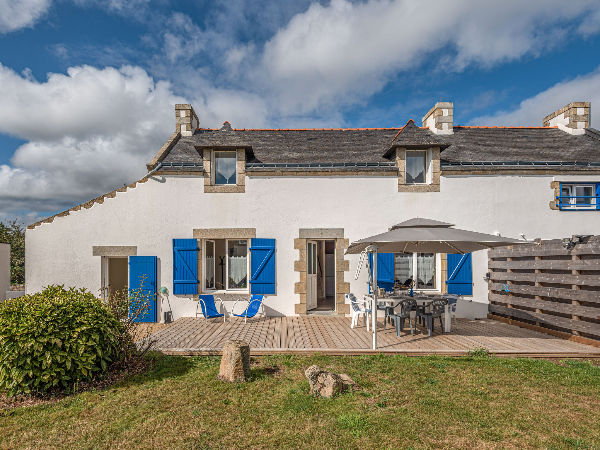 Photo 2 - Maison de 3 chambres à Saint-Philibert avec jardin et vues à la mer