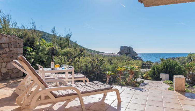 Foto 1 - Casa de 3 habitaciones en Aglientu con terraza y vistas al mar