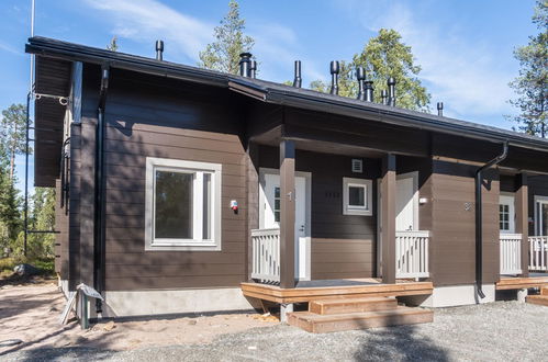 Foto 2 - Haus mit 1 Schlafzimmer in Kuusamo mit sauna und blick auf die berge