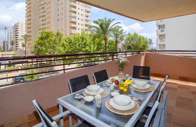 Apartamento de 3 quartos em Calp com piscina e jardim - Foto 2
