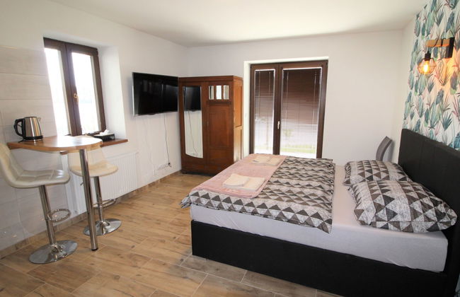 Apartamento de 1 quarto em Županovice com piscina e jardim - Foto 6