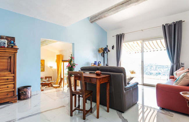 Apartamento de 2 quartos em Grimaud com piscina e terraço - Foto 6
