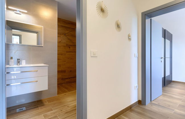 Apartamento de 3 quartos em Žminj com piscina privada e jardim - Foto 20