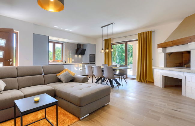 Apartamento de 3 quartos em Žminj com piscina privada e jardim - Foto 7