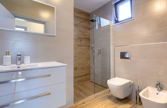 Apartamento de 3 quartos em Žminj com piscina privada e jardim - Foto 22