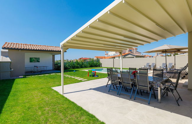 Casa de 5 quartos em Ližnjan com piscina privada e jardim - Foto 42