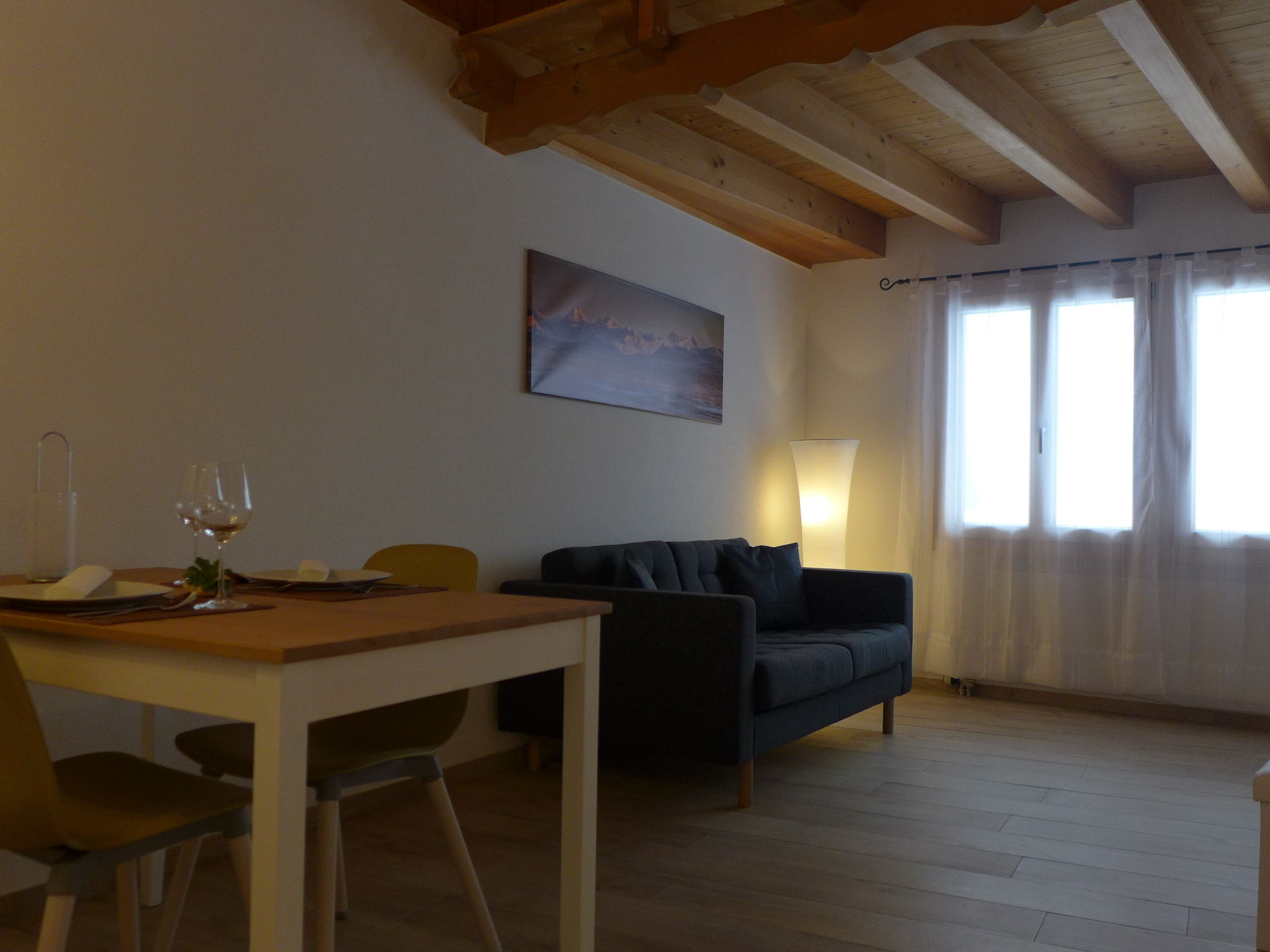 Foto 1 - Apartamento de 1 habitación en Grindelwald con vistas a la montaña