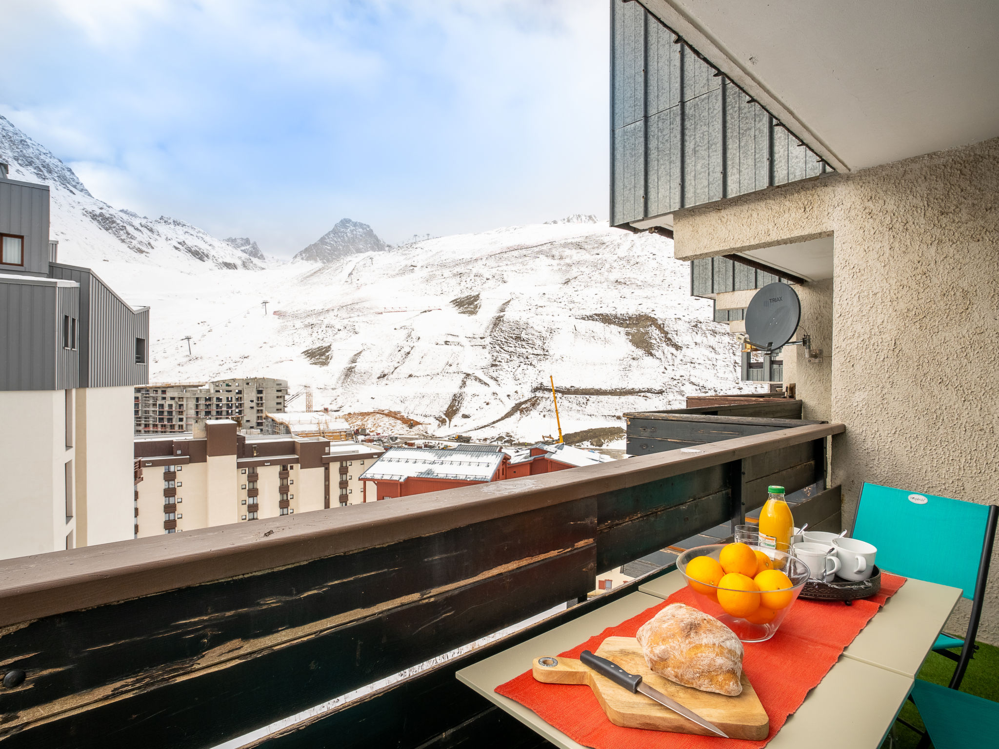 Foto 4 - Apartamento de 1 habitación en Tignes con vistas a la montaña