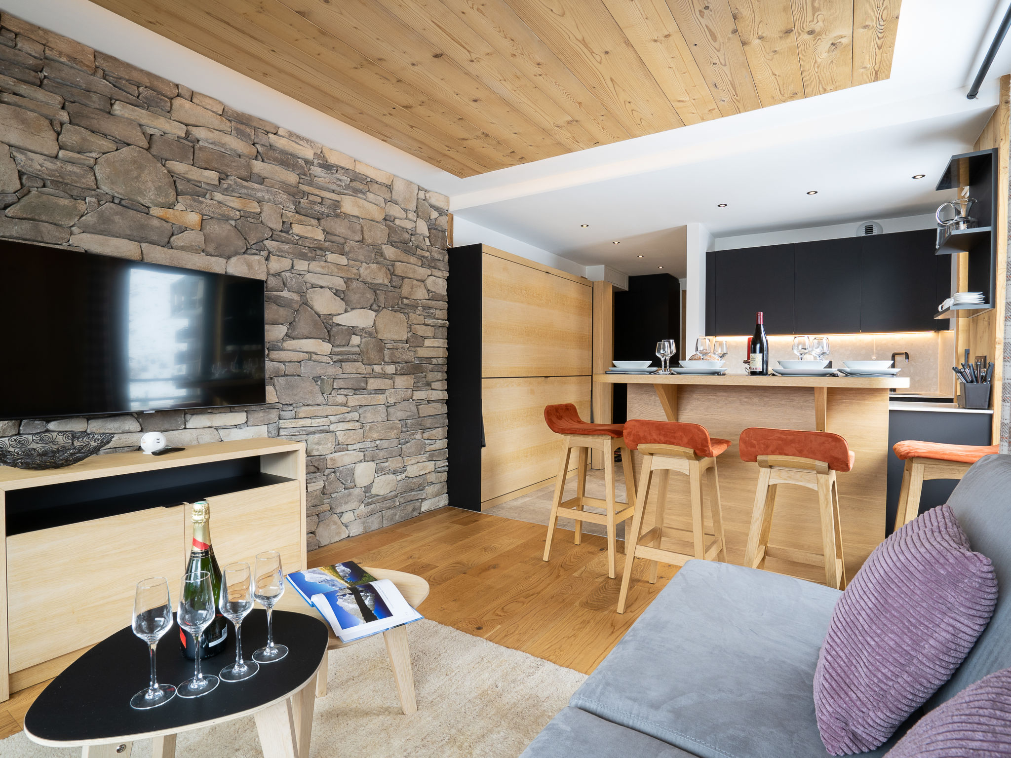 Photo 1 - 1 bedroom Apartment in Tignes with mountain view