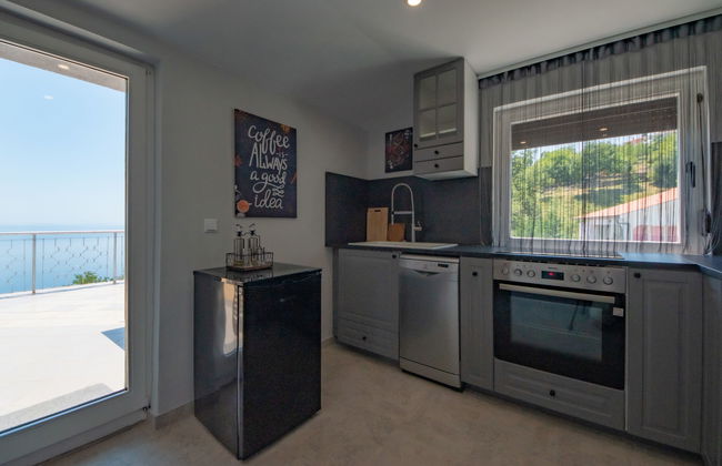 Apartamento de 3 quartos em Lovran com piscina e jardim - Foto 12
