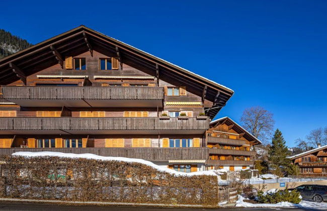 Apartment mit 1 Schlafzimmer in Zweisimmen - Foto 1