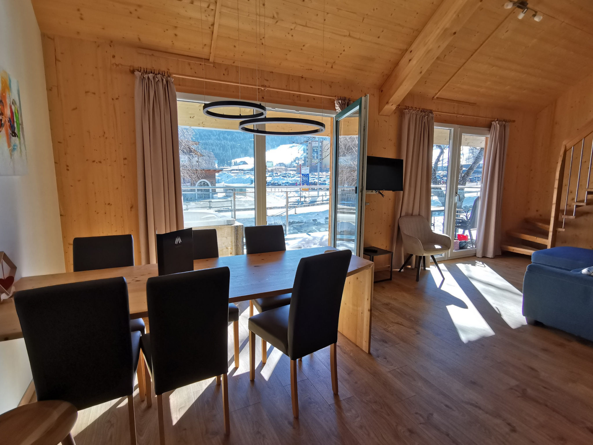 Foto 10 - Appartamento con 3 camere da letto a Sankt Georgen am Kreischberg con sauna e vista sulle montagne