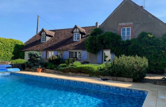 Casa de 4 quartos em Saint-Denis-sur-Loire com piscina privada e jardim - Foto 20