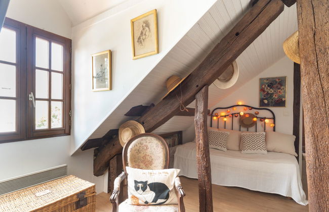 Casa de 4 quartos em Saint-Denis-sur-Loire com piscina privada e jardim - Foto 18
