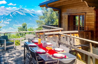 Foto 2 - Casa con 4 camere da letto a Nendaz con giardino e vista sulle montagne