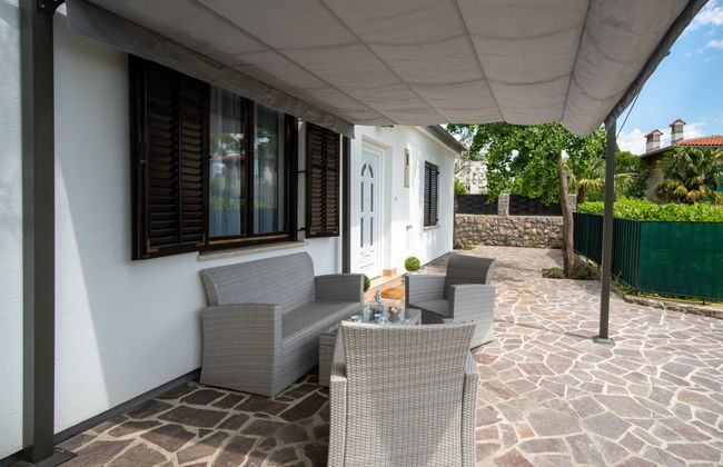 Casa de 2 quartos em Lovran com jardim e terraço - Foto 15