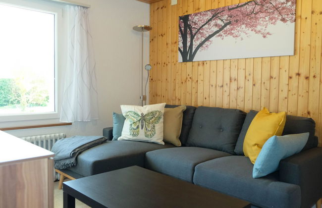 Apartamento de 1 quarto em Spiez com jardim - Foto 8