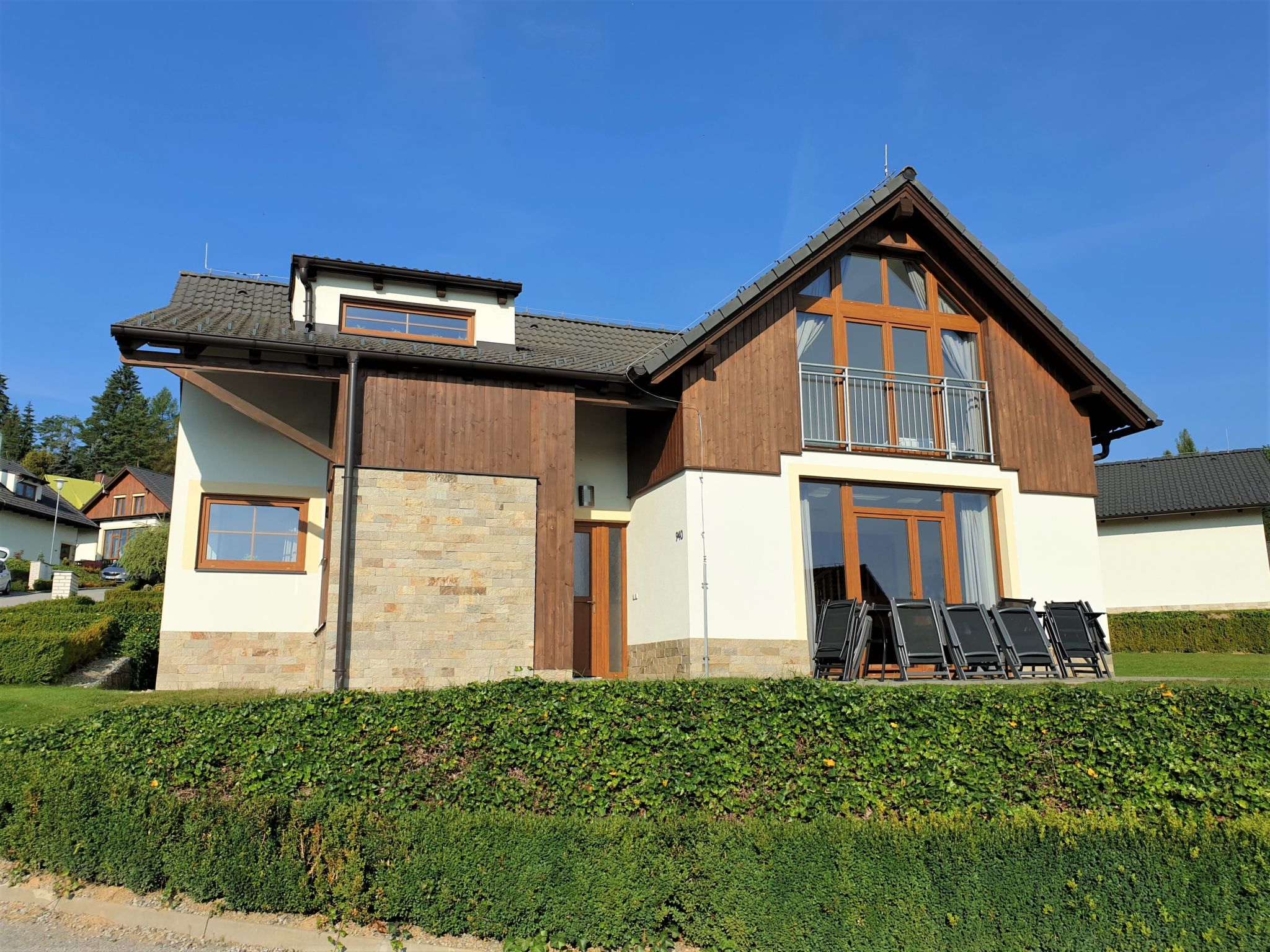 Photo 12 - Maison de 5 chambres à Lipno nad Vltavou avec jardin et vues sur la montagne