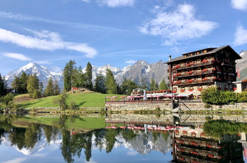 Foto 30 - Appartamento con 3 camere da letto a Grächen con giardino e vista sulle montagne