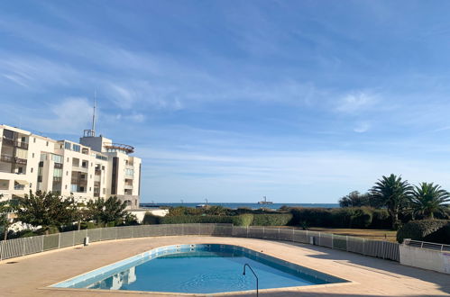 Foto 19 - Apartamento de 1 quarto em Agde com piscina e vistas do mar