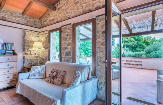 Apartamento de 2 quartos em Pescia com piscina e jardim - Foto 11