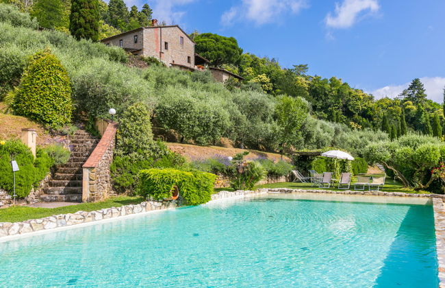 Apartamento de 2 quartos em Pescia com piscina e jardim - Foto 34