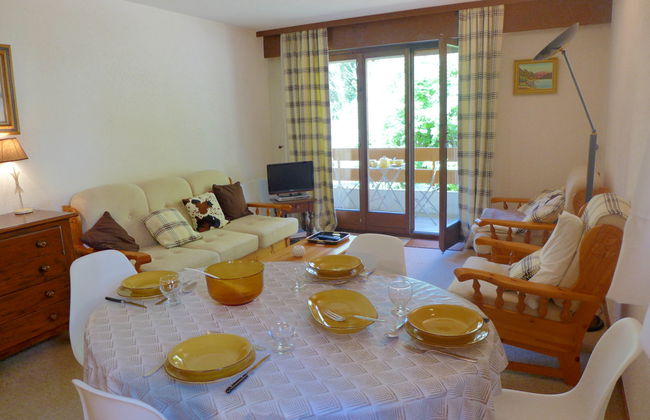 Apartamento de 2 quartos em Crans-Montana com piscina e terraço - Foto 7