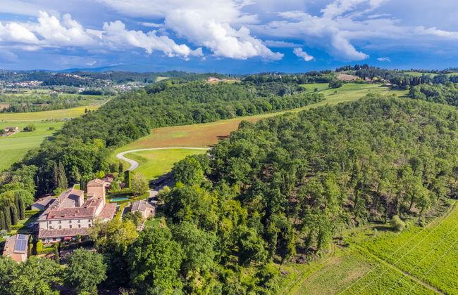 Casa de 2 quartos em Poggibonsi com piscina privada e jardim - Foto 40