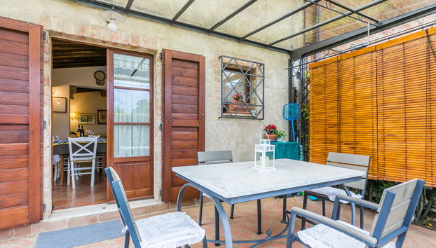 Casa de 2 quartos em Poggibonsi com piscina privada e jardim - Foto 3