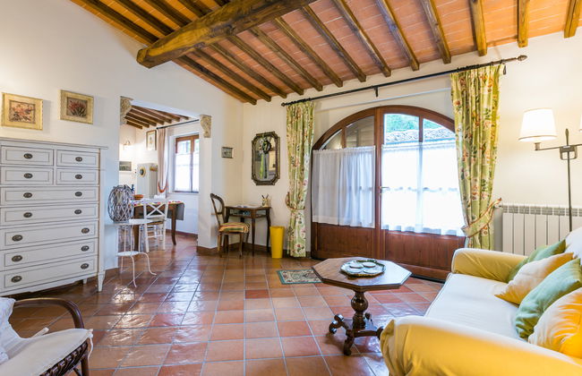 Casa de 2 quartos em Poggibonsi com piscina privada e jardim - Foto 6