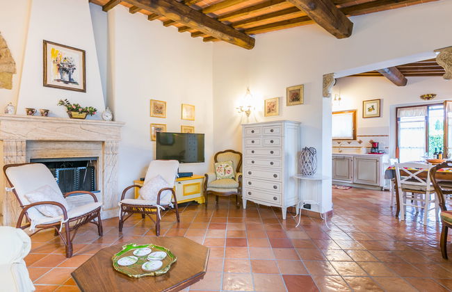 Casa de 2 quartos em Poggibonsi com piscina privada e jardim - Foto 7