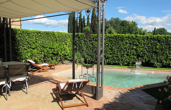 Casa de 2 quartos em Poggibonsi com piscina privada e jardim - Foto 34