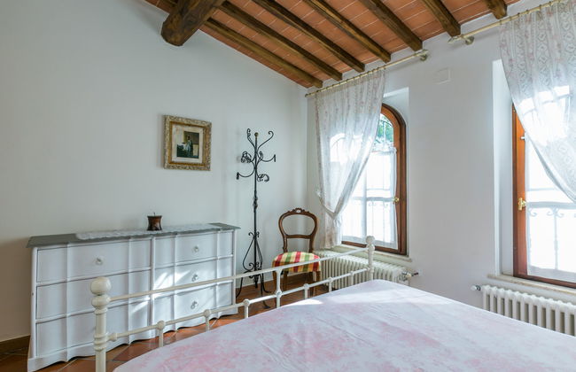 Casa de 2 quartos em Poggibonsi com piscina privada e jardim - Foto 19