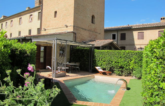 Casa de 2 quartos em Poggibonsi com piscina privada e jardim - Foto 41