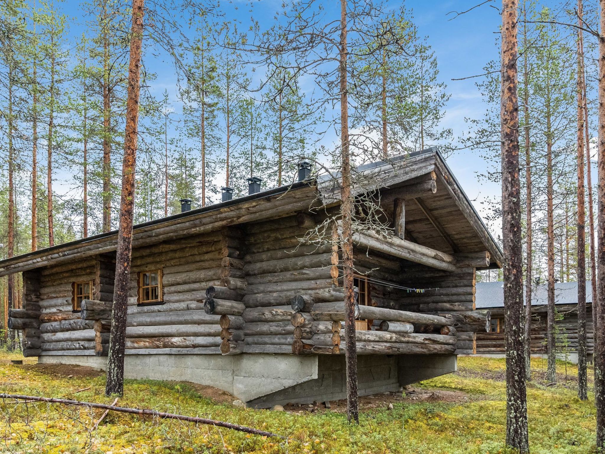 Foto 3 - Haus mit 1 Schlafzimmer in Kolari mit sauna und blick auf die berge