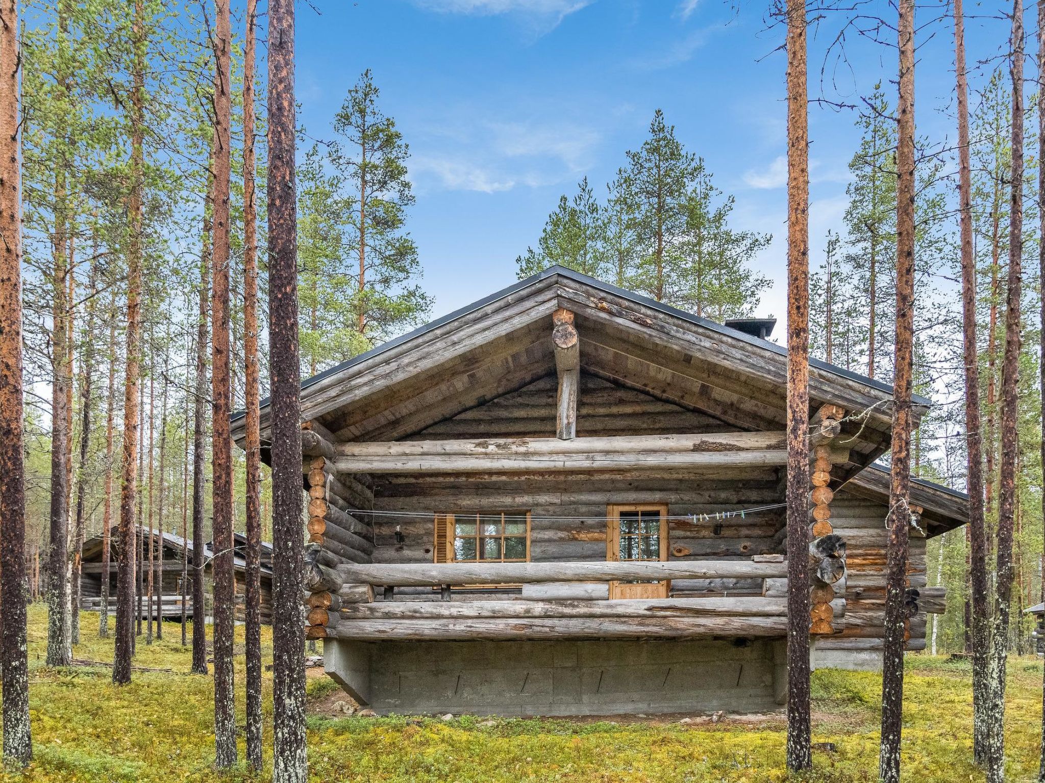 Foto 2 - Haus mit 1 Schlafzimmer in Kolari mit sauna und blick auf die berge