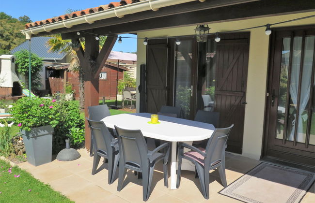 Casa de 3 quartos em Labenne com piscina privada e jardim - Foto 21