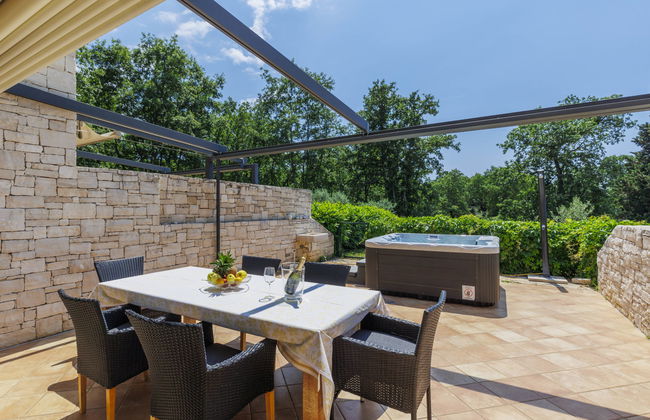 Casa de 4 quartos em Umag com piscina privada e jardim - Foto 41
