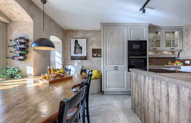 Casa de 5 quartos em Raša com piscina privada e jardim - Foto 17