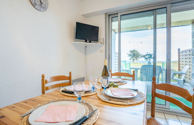 Apartamento de 2 quartos em Saint-Pierre-Quiberon com jardim e terraço - Foto 9