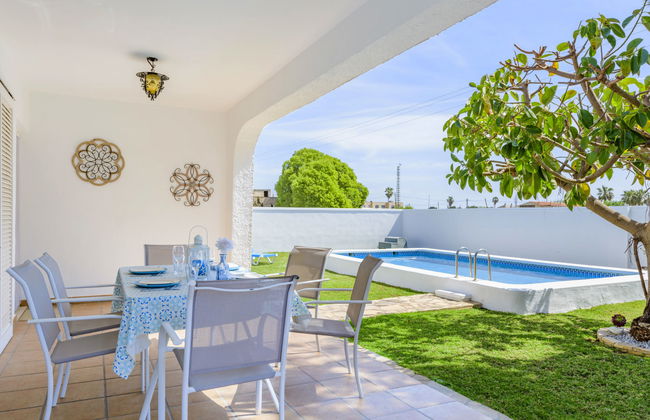 Casa de 4 quartos em Vinaròs com piscina privada e jardim - Foto 15