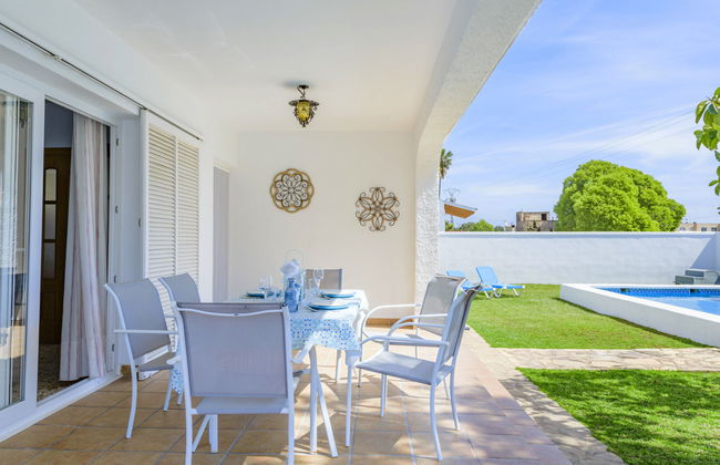 Casa de 4 quartos em Vinaròs com piscina privada e jardim - Foto 19