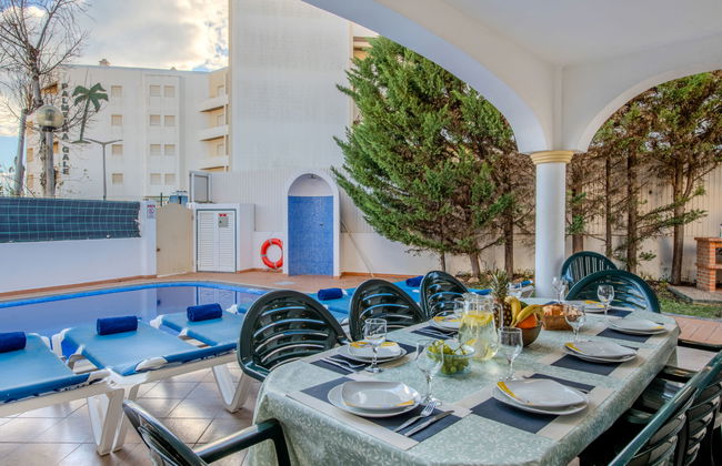 Casa de 4 quartos em Albufeira com piscina privada e jardim - Foto 44