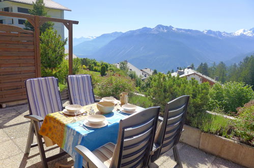 Foto 16 - Apartamento de 1 quarto em Crans-Montana com piscina e terraço