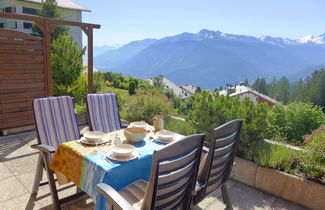 Photo 2 - Appartement de 1 chambre à Crans-Montana avec piscine et terrasse