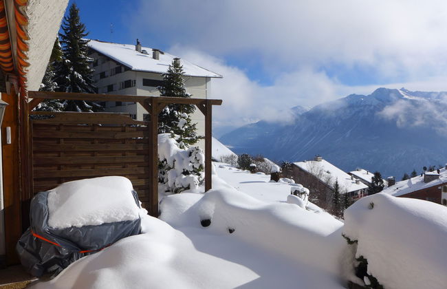 Apartamento de 2 quartos em Crans-Montana com piscina e terraço - Foto 28