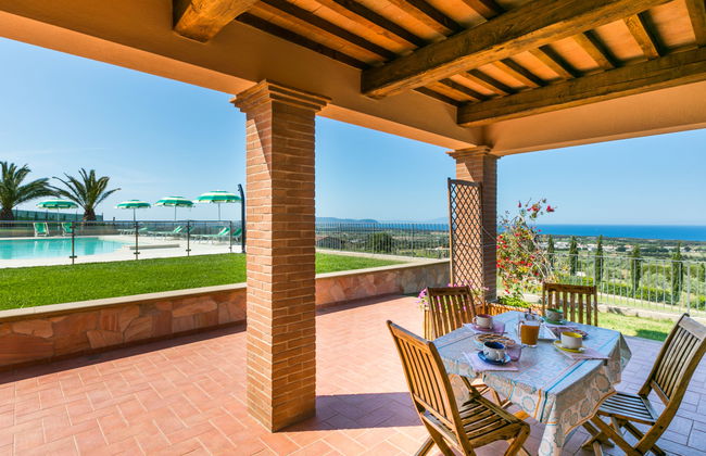 Casa de 3 quartos em San Vincenzo com piscina e jardim - Foto 33