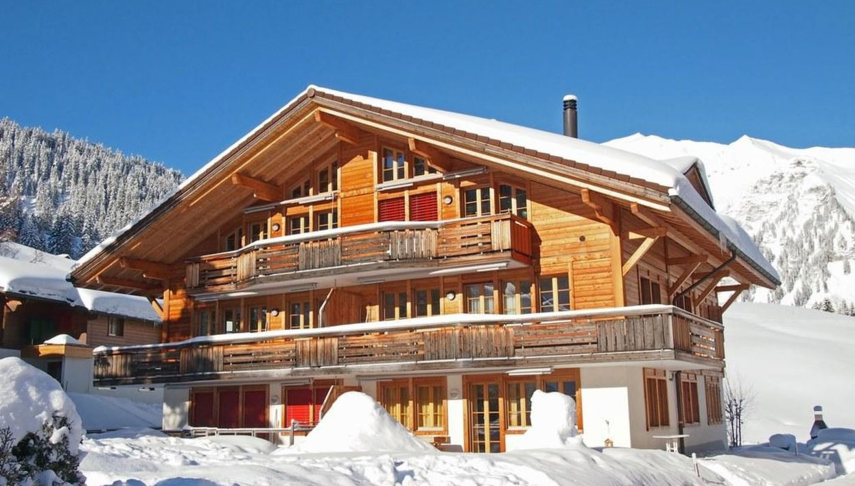 Apartment mit 2 Schlafzimmern in Adelboden - Foto 1